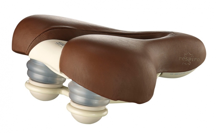 SELLE ROYAL RESPIRO 50`s RELAXED, siodło unisex, brązowe