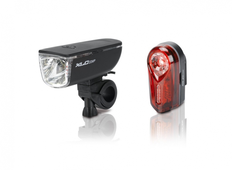 XLC Comp LED Ariel + Neso CL-S11 lampa przód i tył