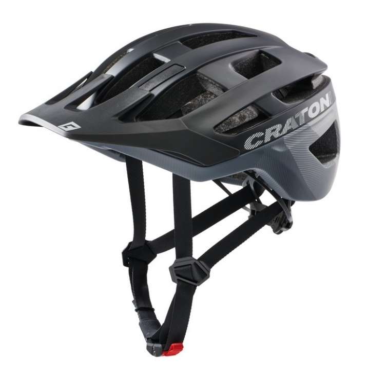 Kask rowerowy Cratoni AllRace (MTB) r. M/L (56-61cm) czarno/szary mat Kask rowerowy Cratoni AllRace (MTB) r. M/L (56-61cm) czarno/szary mat
