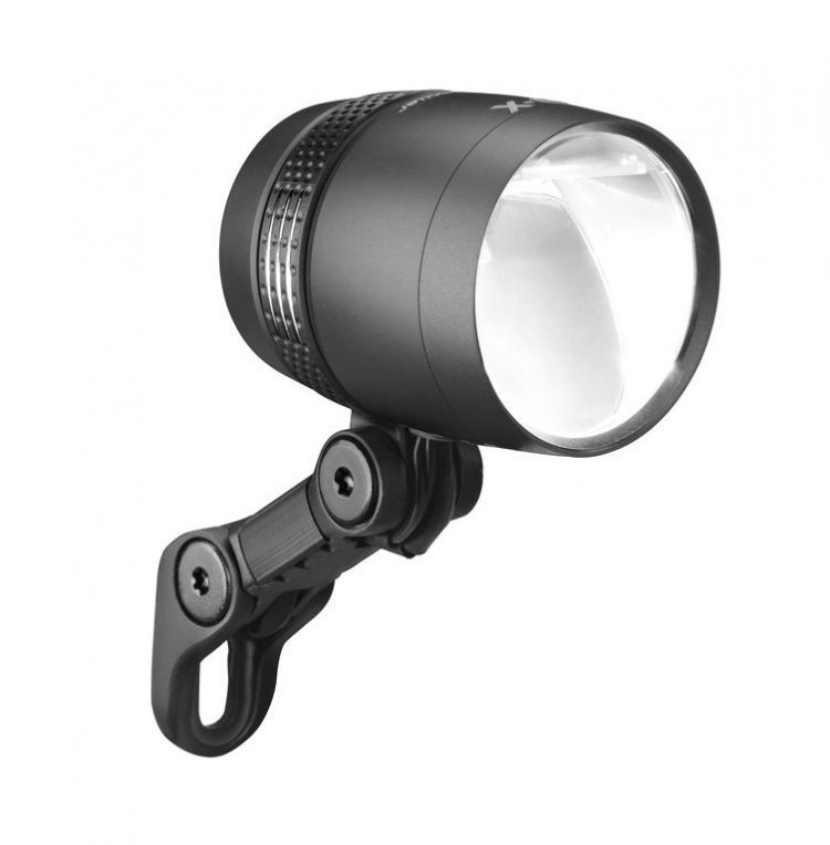 Busch & Muller IQ-X lampa przednia LED, czarna