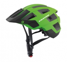 Cratoni AllSet kask rowerowy MTB zielono-czarny matowy r. S/M (54-58 cm)