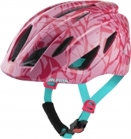 ALPINA Kask rowerowy dziecięcy Pico - roz. 50-55cm, różowy/iskry połysk