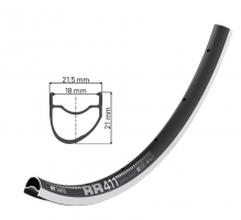 Obręcz DT Swiss RR 411 asym. 28" czarna