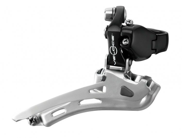 Campagnolo Veloce FD11-VLS2B przerzutka przednia, srebrna Campagnolo Veloce FD11-VLS2B przerzutka przednia, srebrna