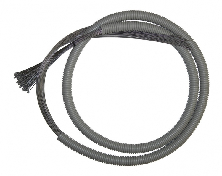 Linka przerzutki stalowa, wstępnie rozciągana 1,1mm/2200 mm Linka przerzutki stalowa, wstępnie rozciągana 1,1mm/2200 mm