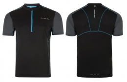 Dare2b Jeopardy II Jersey, koszulka męska, czarno-szara, r. S