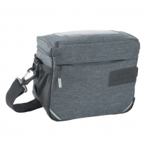 NORCO Torba na kierownicę MidFord - 23x17x13cm, szary (tweed grey), z adapterom KLICKfix