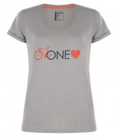 Dare2b One Love T damski T-Shirt, r. XXL, szary