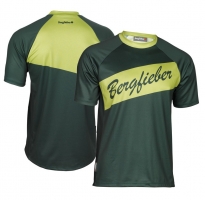 BERGFIEBER Multisportshirt BORDALA koszulka męska, zielona, rozmiar M