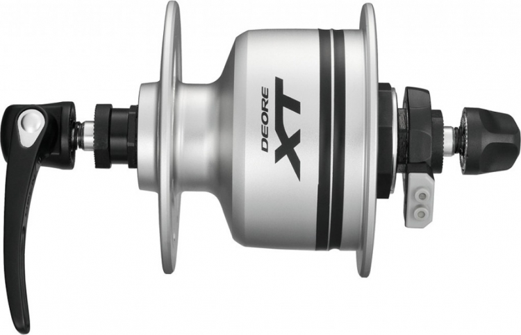 Shimano Deore XT DH-T780 piasta przednia z dynamem, 3W, 32 otw.