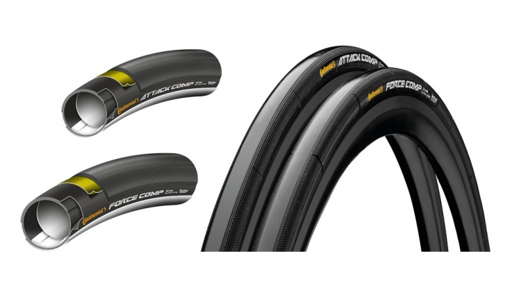 CONTINENTAL Opona Attack & Force Tubular Skin 28\" 28x22/24 CONTINENTAL Opona Attack & Force Tubular Skin 28\" 28x22/24
