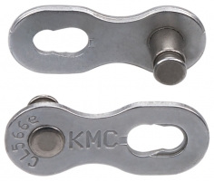 KMC Spinka do łańcuchów Missinglink - 1/2" x 11/128", 6,6mm, 9-bieg, srebrny 2 szt.