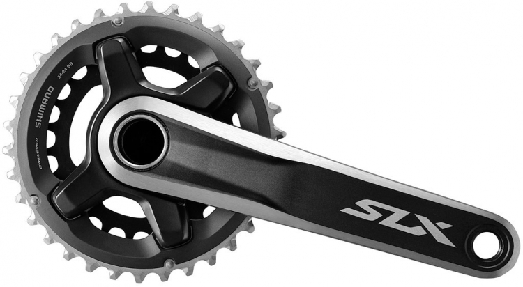 Shimano FC-M7000 SLX mechanizm korbowy 38x28, 170 mm, czarny Shimano FC-M7000 SLX mechanizm korbowy 38x28, 170 mm, czarny