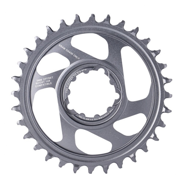 SRAM Tarcza korby X-Sync2 Eagle Boost 12 biegów 32 zęby SRAM Tarcza korby X-Sync2 Eagle Boost 12 biegów 32 zęby