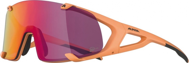 ALPINA Okulary słoneczne Hawkeye S Q-Lite - brzoskwiniowy/różowy, fogstop