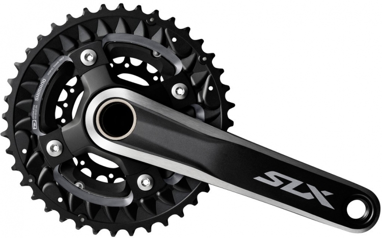 Shimano FC-M7000 SLX mechanizm korbowy 40x30x22, 170 mm, czarny Shimano FC-M7000 SLX mechanizm korbowy 40x30x22, 170 mm, czarny