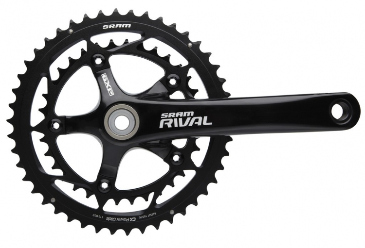 Sram Rival22 GXP, 36/46 z, 172,5 mm, 11 rz. Sram Rival22 GXP, 36/46 z, 172,5 mm, 11 rz.