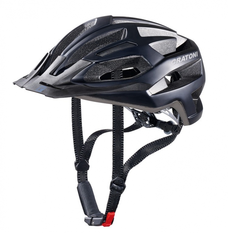 Cratoni C-Flash kask MTB, czarno-antracytowy mat r. M/L 56-59cm