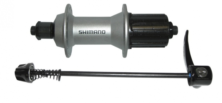 Piasta tylna Shimano Alivio FHT4000 135mm, 36H, srebrna, 8/9/10s QR