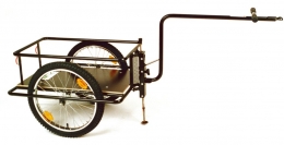 Roland Jumbo przyczepa transportowa do roweru, 120 l, 1 dyszel
