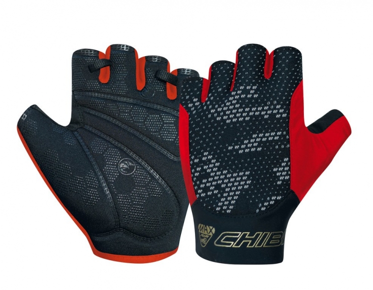CHIBA Rękawiczki Pure Race - roz. XXL/11, czerwony CHIBA Rękawiczki Pure Race - roz. XXL/11, czerwony