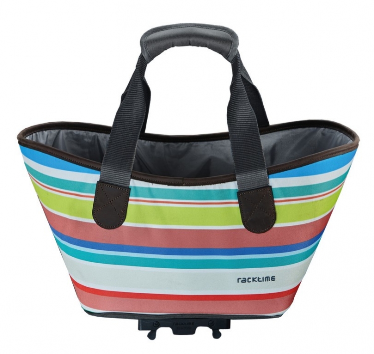 RACKTIME Agnetha torba rowerowa na zakupy, sweet candy, 15 l