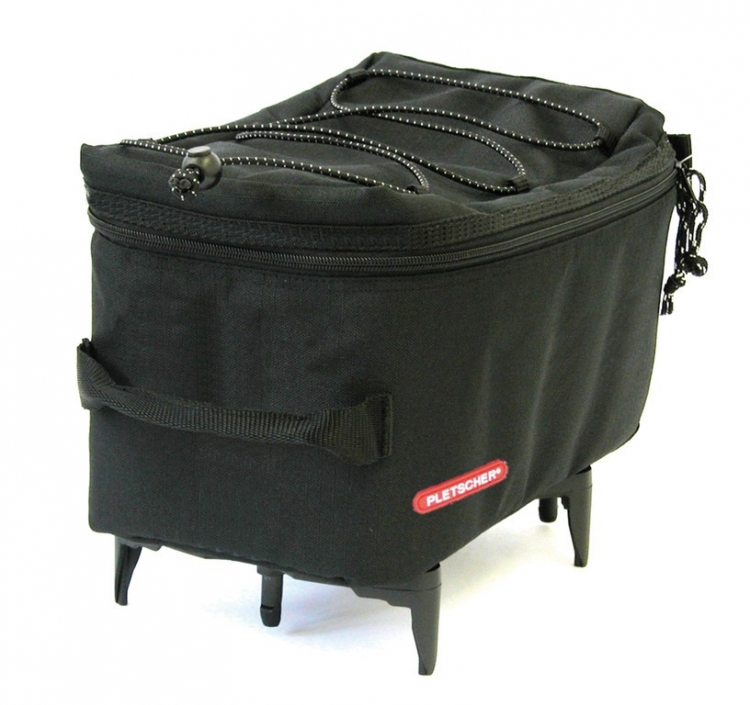 Pletscher Mini torba na bagażnik, czarna