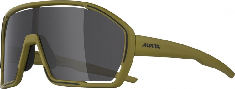 ALPINA Okulary słoneczne Bonfire - Cat.3, oliwkowy mat, Fogstop
