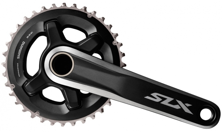 Shimano FC-M7000 SLX mechanizm korbowy 36x26, 175 mm, czarny Shimano FC-M7000 SLX mechanizm korbowy 36x26, 175 mm, czarny