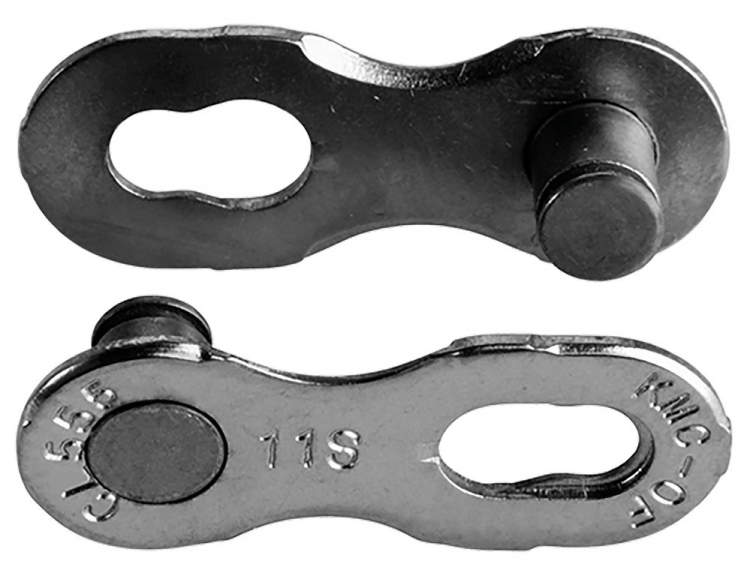 KMC Spinka do łańcuchów Missinglink - 1/2\" x 11/128\", 5,65mm, srebrny, 11-biegówy, EPT 2 szt.