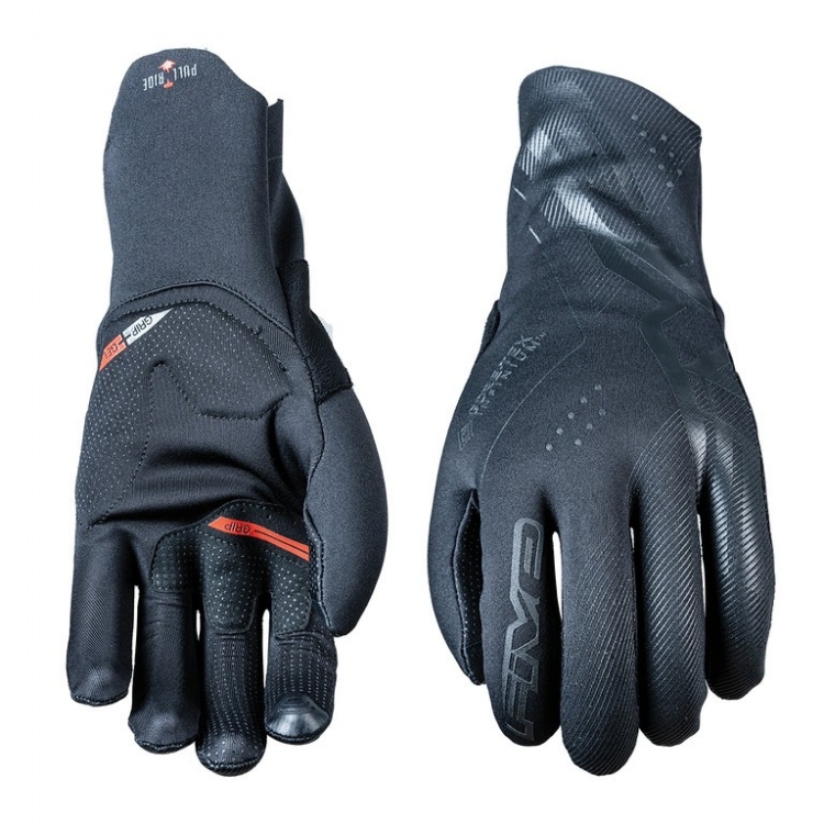 FIVE GLOVES Rękawiczki CYCLONE - roz. XS/7, czarny, zimowe FIVE GLOVES Rękawiczki CYCLONE - roz. XS/7, czarny, zimowe