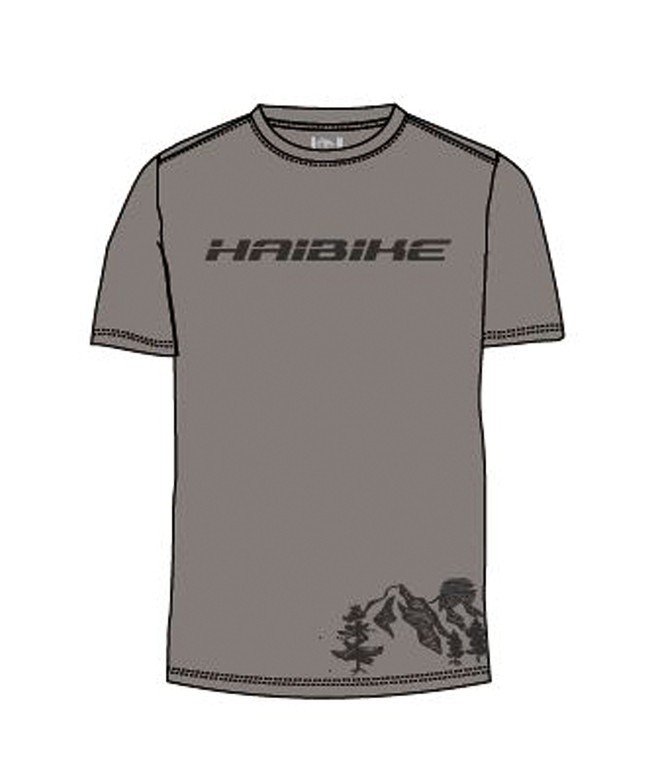 Haibike T-Shirt szary, rozmiar S, unisex
