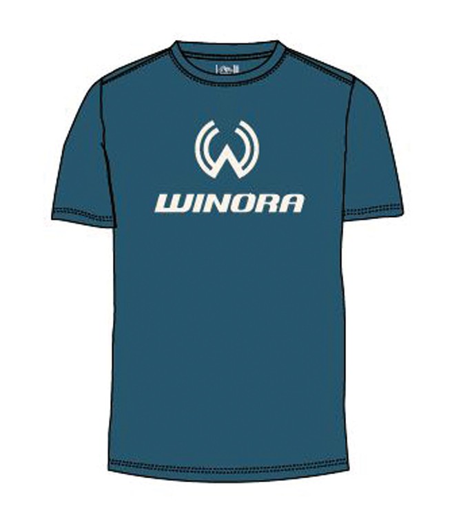 T-Shirt Winora, kolor jagodowy, rozmiar XS