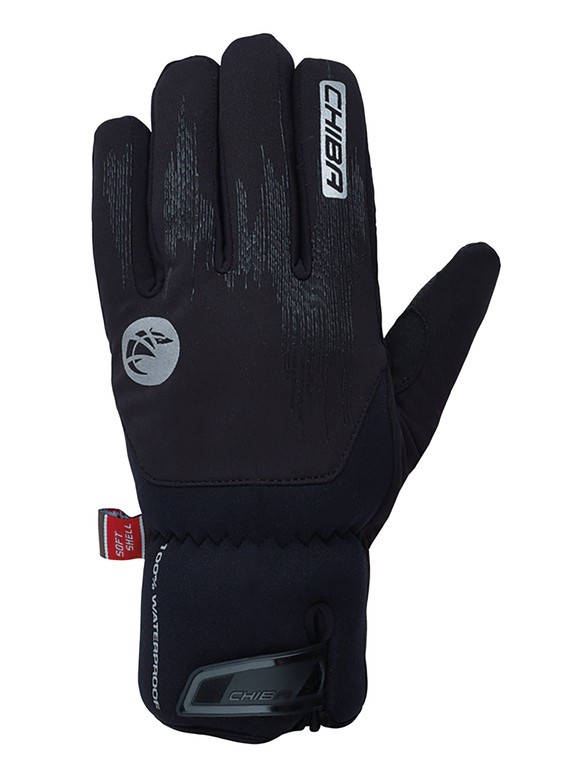 Chiba Dry Star Superlight long rękawiczki zimowe, rozmiar M (8) czarne