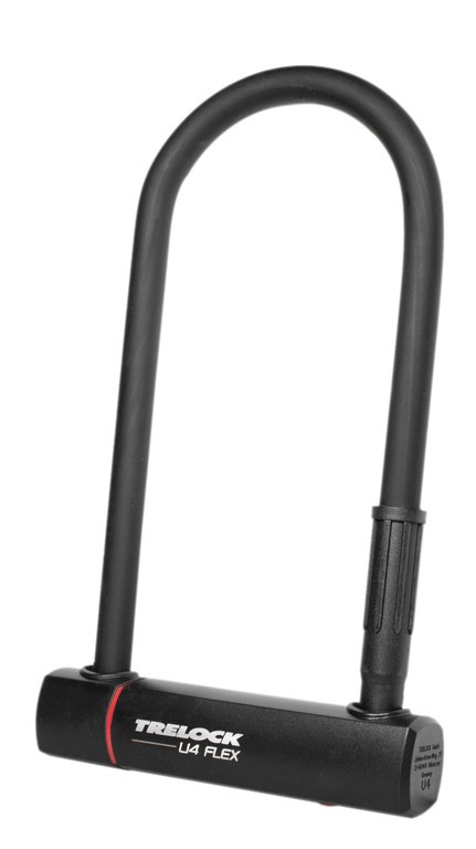 zapięcie U-lock Trelock 102-230mm, Ø14mm z uchwytem 