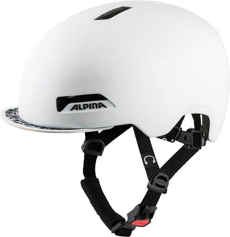 Kask rowerowy Alpina Brooklyn r. 52-57cm biały mat