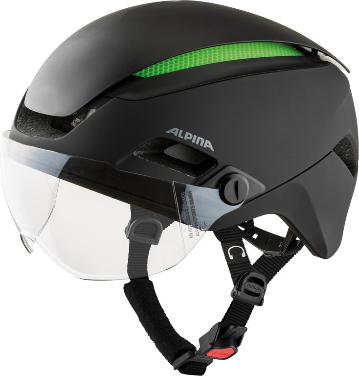 Kask rowerowy Alpina Altona M r. 52-57cm czarny mat Kask rowerowy Alpina Altona M r. 52-57cm czarny mat