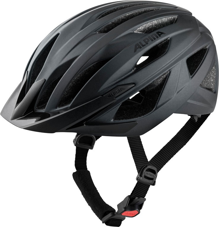 Kask rowerowy Alpina Delft Mips r. 55-59cm czarny mat