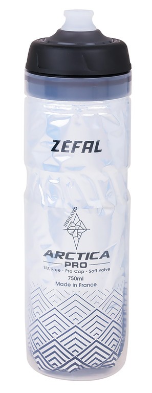 Bidon Zefal Arctica Pro 75 750ml srebno-czarny