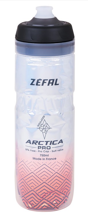 Bidon Zefal Arctica Pro 75 750ml srebrno-czerwony