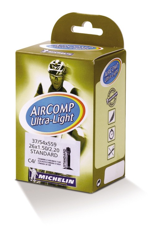 Michelin C4 Aircomp Ultralight dętka 26 cali, 37/54-559 AV 35 mm