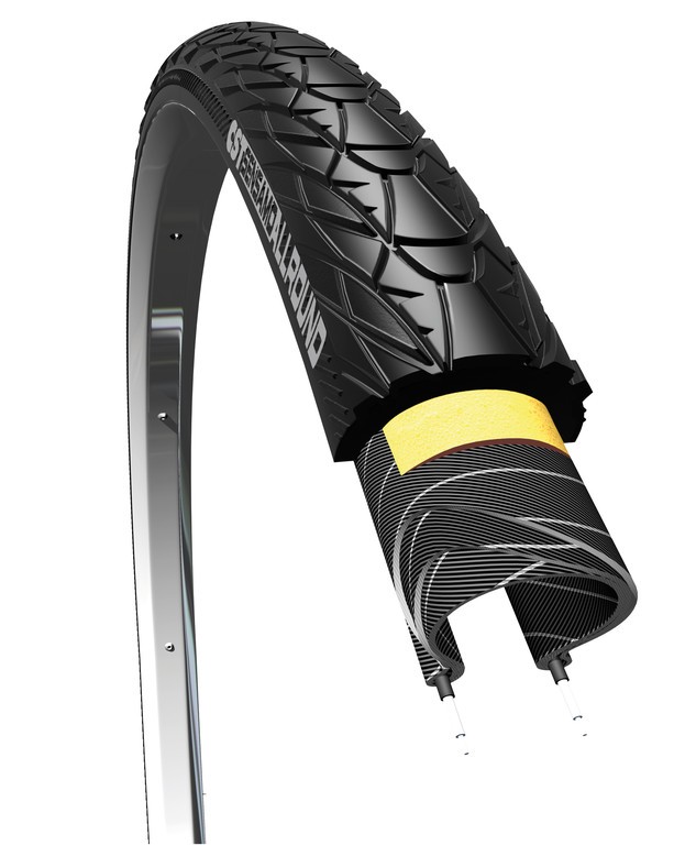 CST Sensamo Allround, 28x1i1/2\'\', opona drutowa, czarna, reflex CST Sensamo Allround, 28x1i1/2\'\', opona drutowa, czarna, reflex