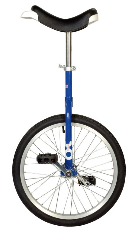 QU-AX onlyone rower jednokołowy 20 cali, niebieski