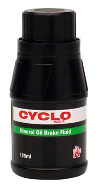 Płyn hamulcowy olej mineralny Cyclo butelka 125ml
