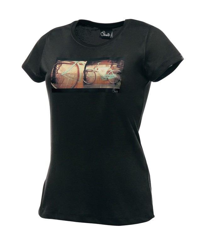 Dare2b Brakeles T-shirt damski, czarny r. XL