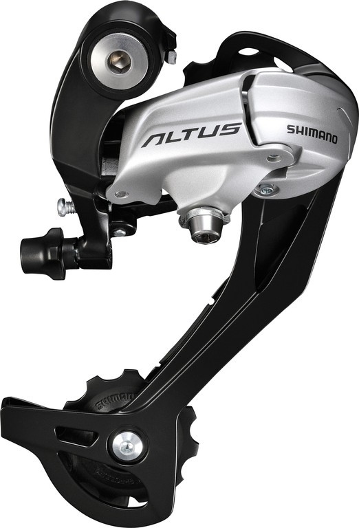 Shimano Altus RD-M 370, przerzutka tylna, srebrna 9-rzędowa