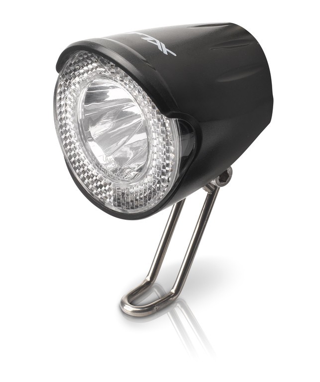 XLC lampa przednia LED, 20 lux, Senso, przełącznik