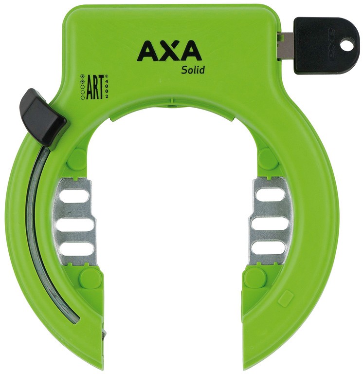 Axa Solid XL, blokada na koło, zielona