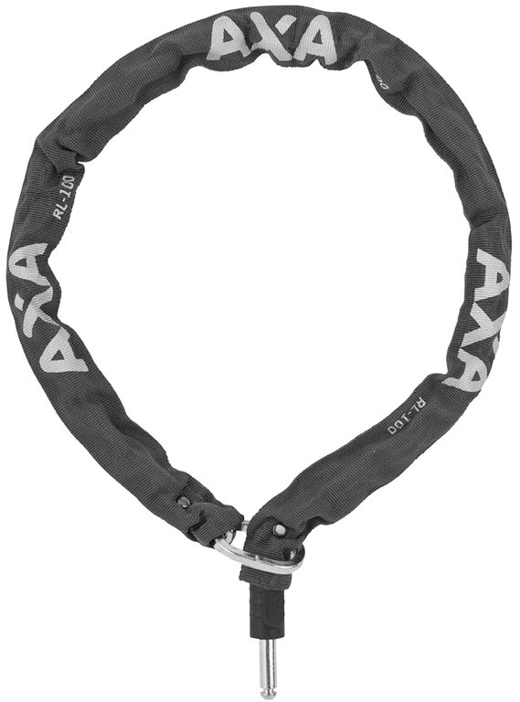 Axa RLC 100 łańcuch z pinem, 100 cm, 5,5 mm, czarny