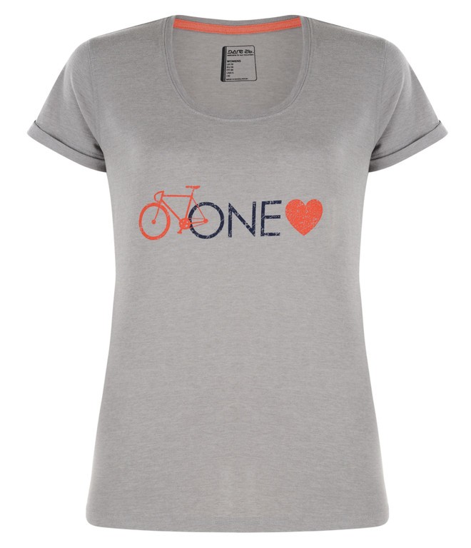 Dare2b One Love T damski T-Shirt, r. XXL, szary